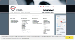 Desktop Screenshot of poligrat.fr